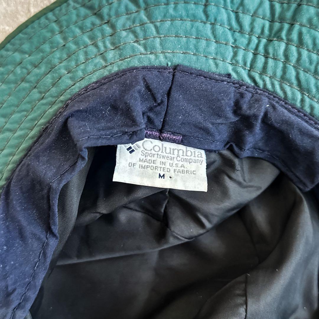 90's Columbia コロンビア USA製 ナイロンハット バケットハット