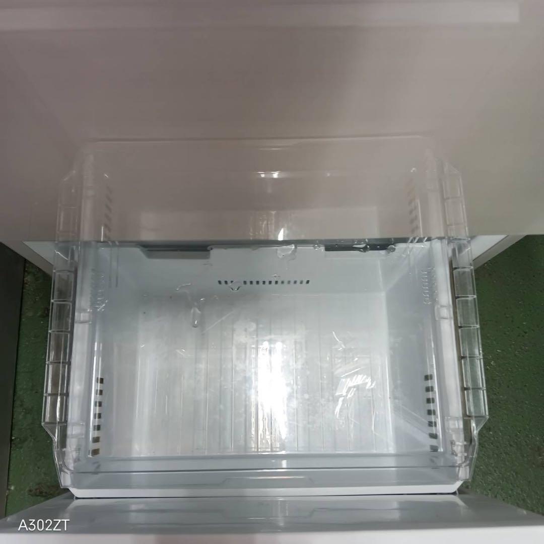 445 一都三県　大型冷蔵庫　右開　ガラストップ　自動製氷機　300L〜400L