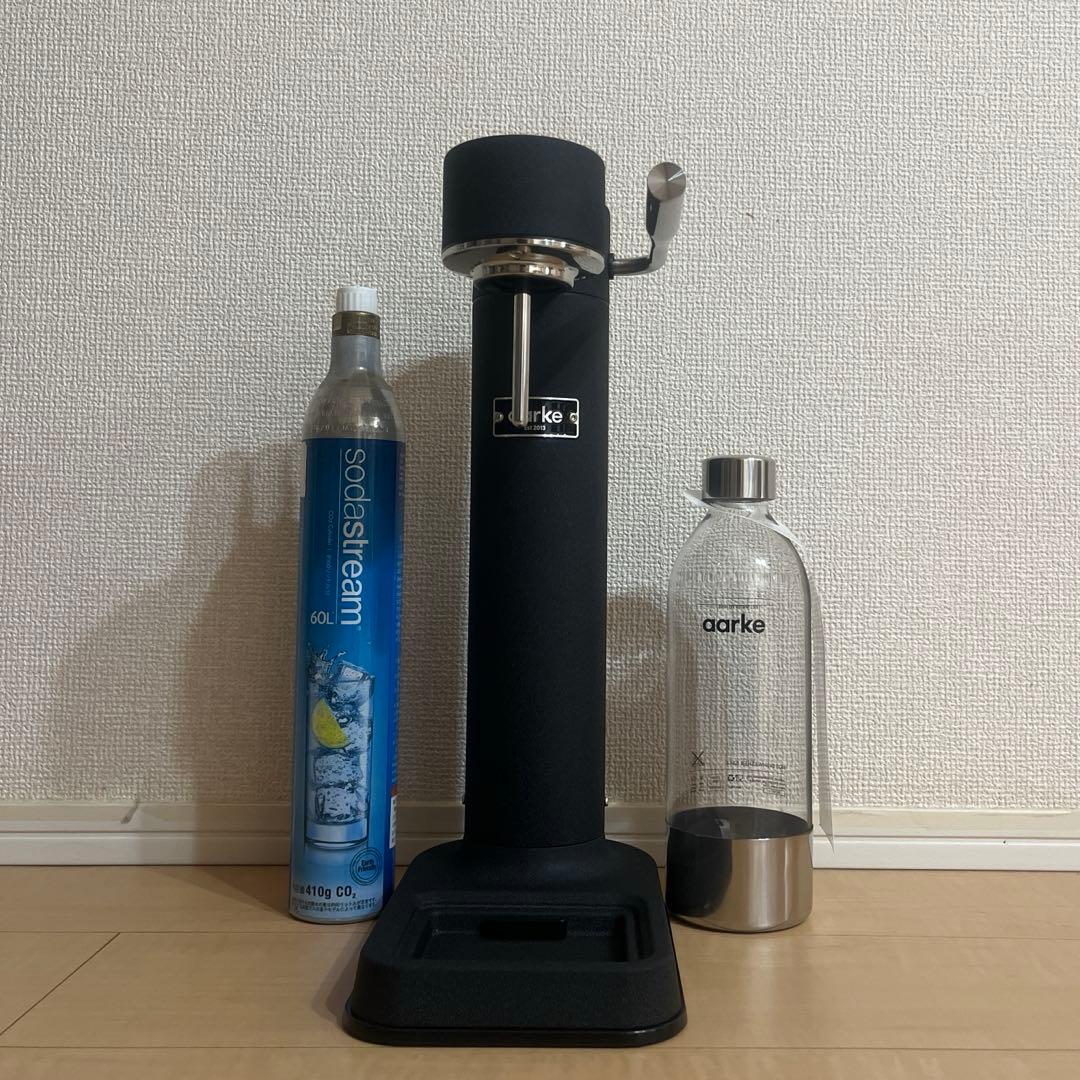 aarke CARBONATOR 3 炭酸水メーカー ブラック