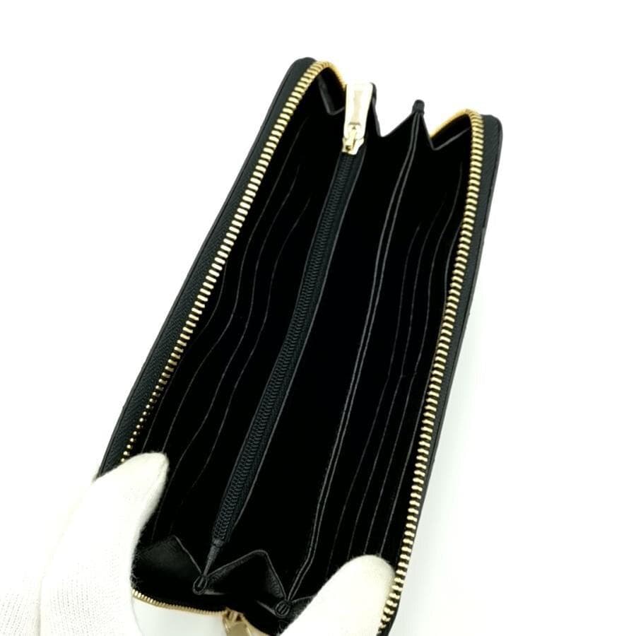 超美品 フルラ FURLA 長財布 ラウンドファスナー 11-250902