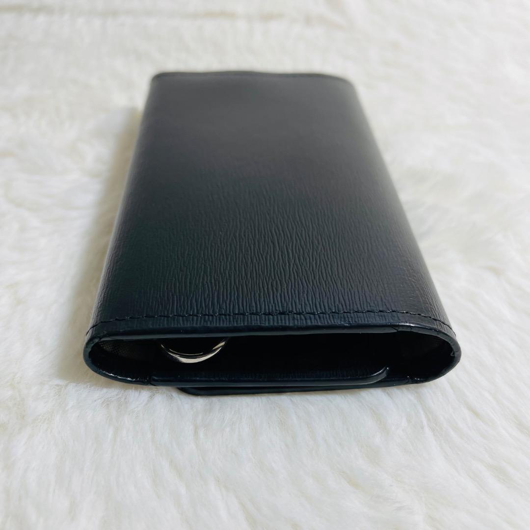 未使用　BURBERRY ノバチェック キーケース ブラック キーリング