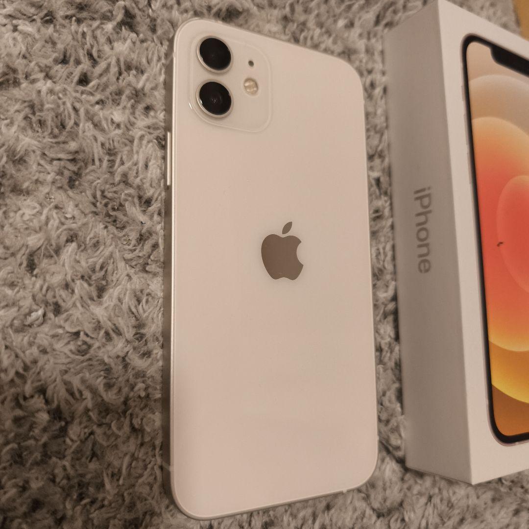 美品 Apple iPhone 12 本体SIMフリー 83%