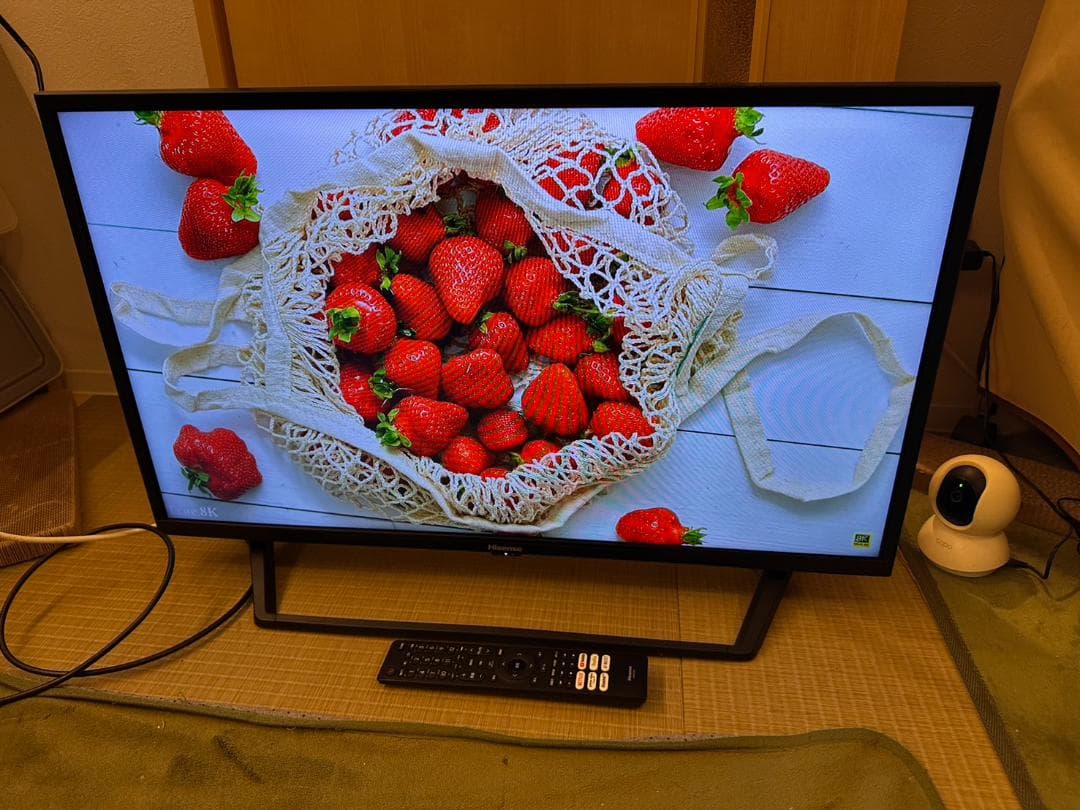 未使用近！Hisense　ハイセンス　32型 テレビ　32BK2　YouTube