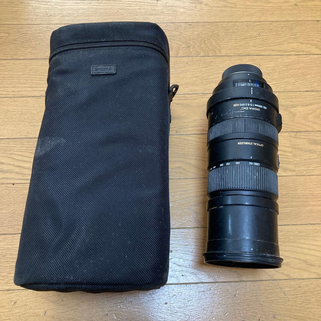 SIGMA DG 150-500mm APO HSM ニコン用　ジャンク品