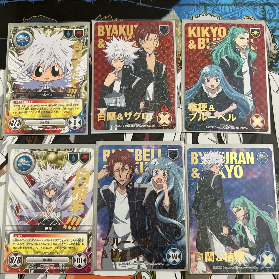 家庭教師ヒットマンREBORN ミルフィオーレファミリー　カードセット　即決可