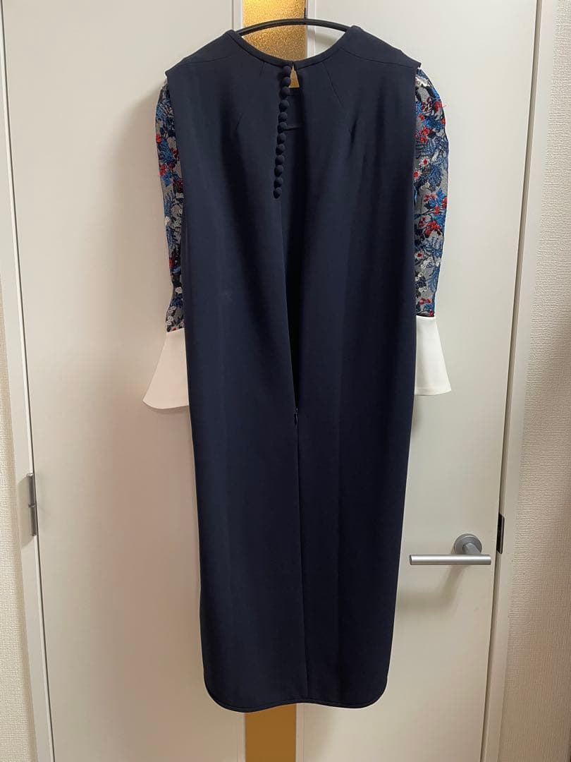 mame kurogouchi 超レアなサイズ3 フラワー刺繍ロングワンピース