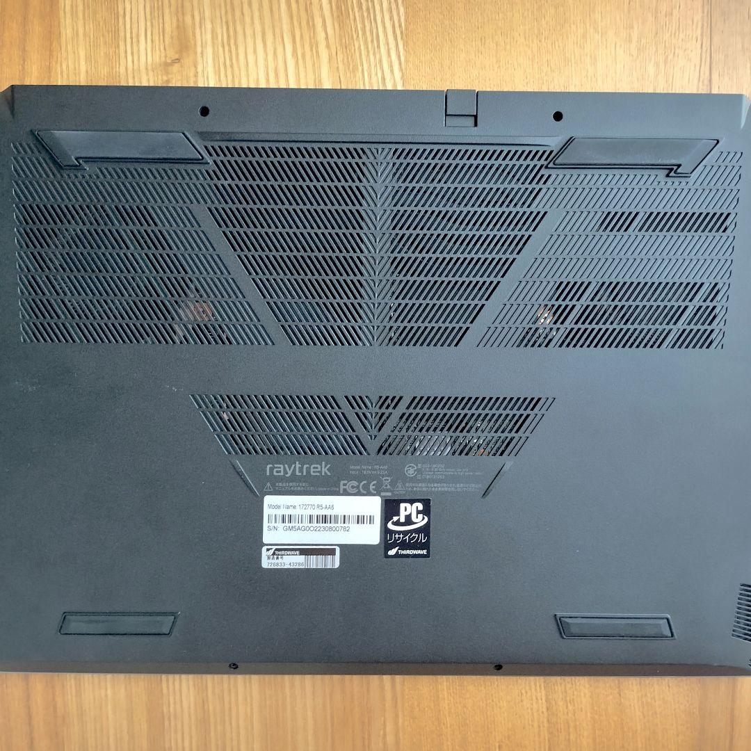 raytrek R5-AA6 クリエイターノートPC