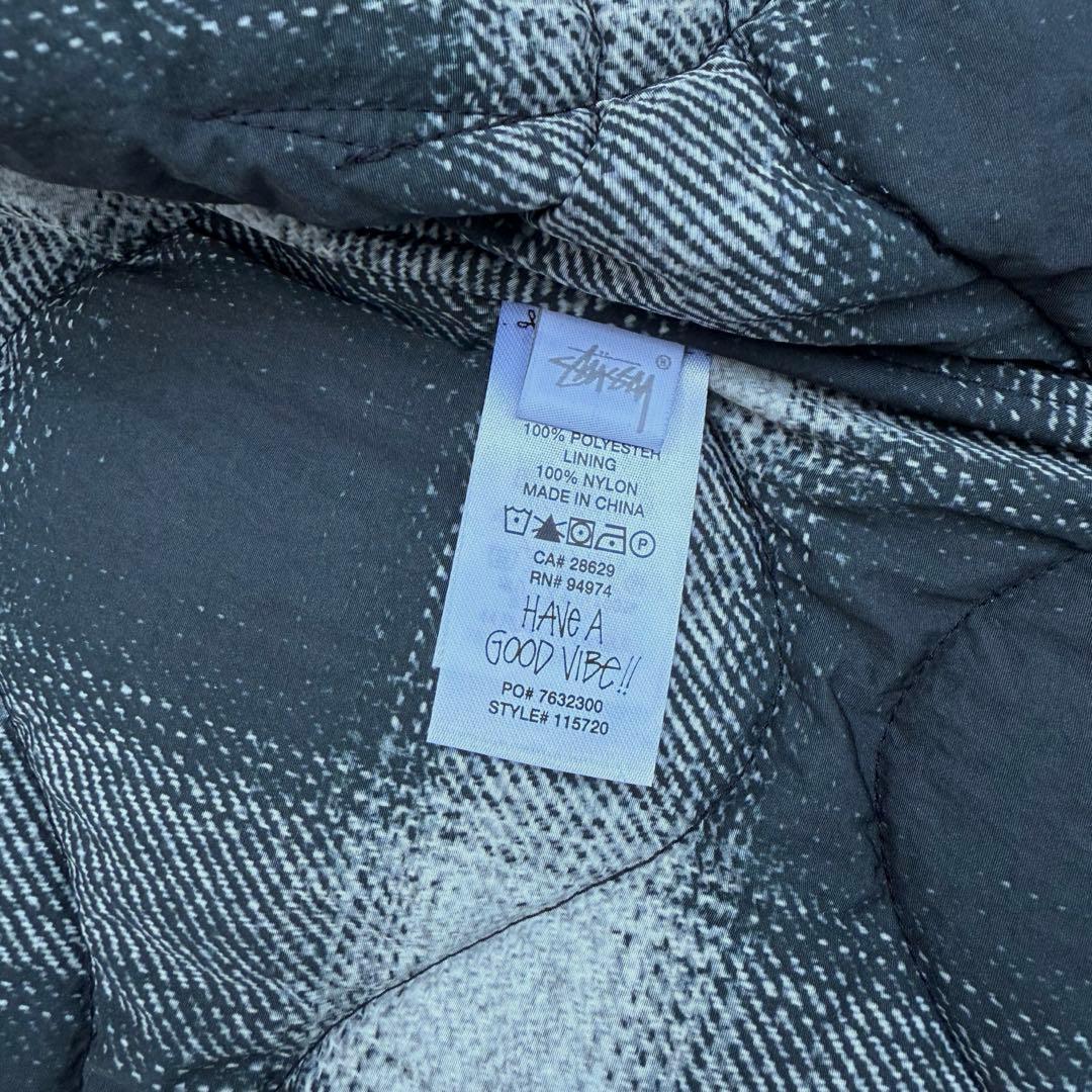 パ*ク様 stussy キルティングベスト　Ｍ