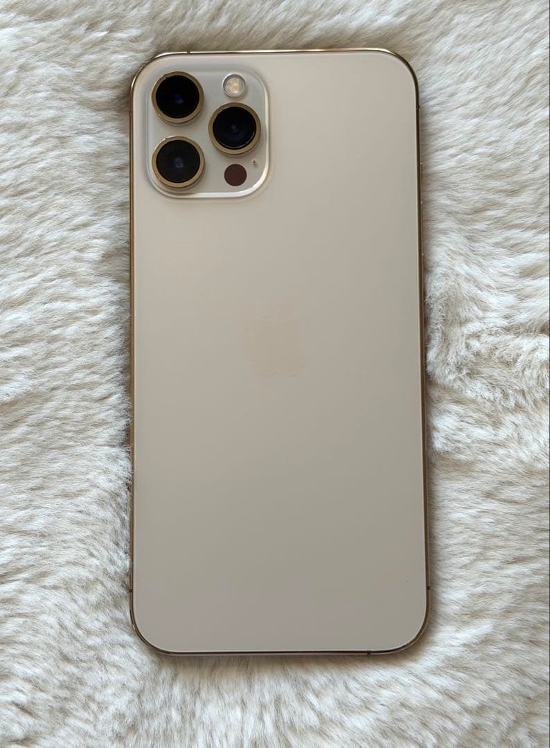 【美品】iPhone 12 Pro Max 256GB ゴールド SIMフリー