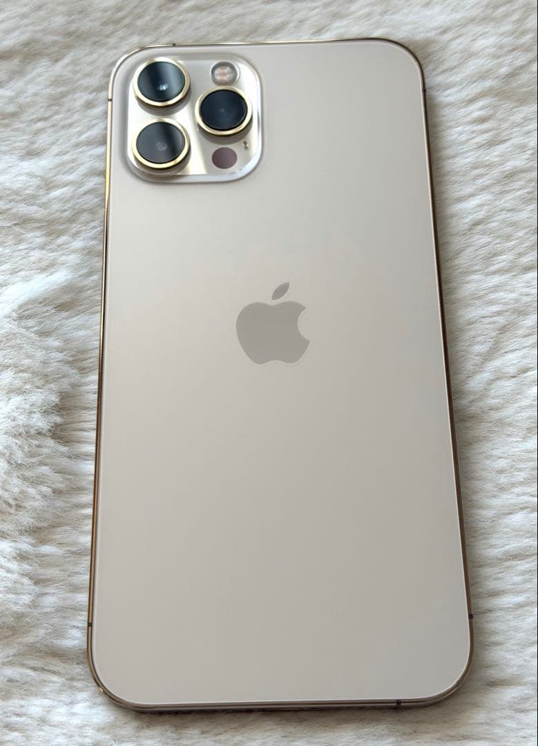 【美品】iPhone 12 Pro Max 256GB ゴールド SIMフリー