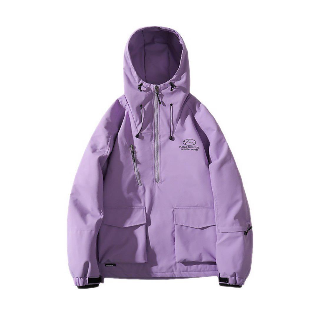 ブラック スノーボード 上下セット レディース　防水防風