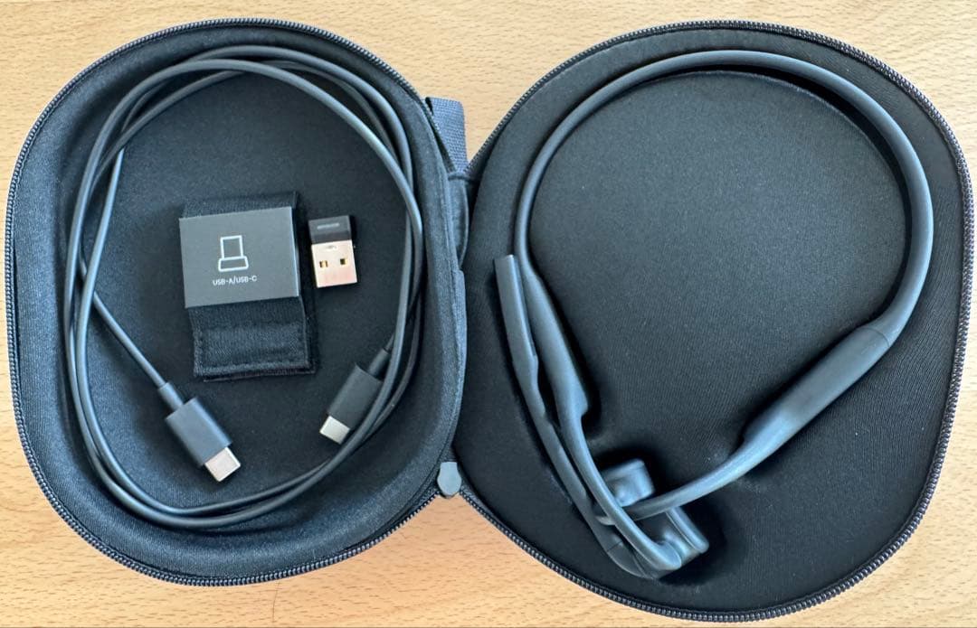 SHOKZ OPENCOMM2 UC 骨伝導イヤホン