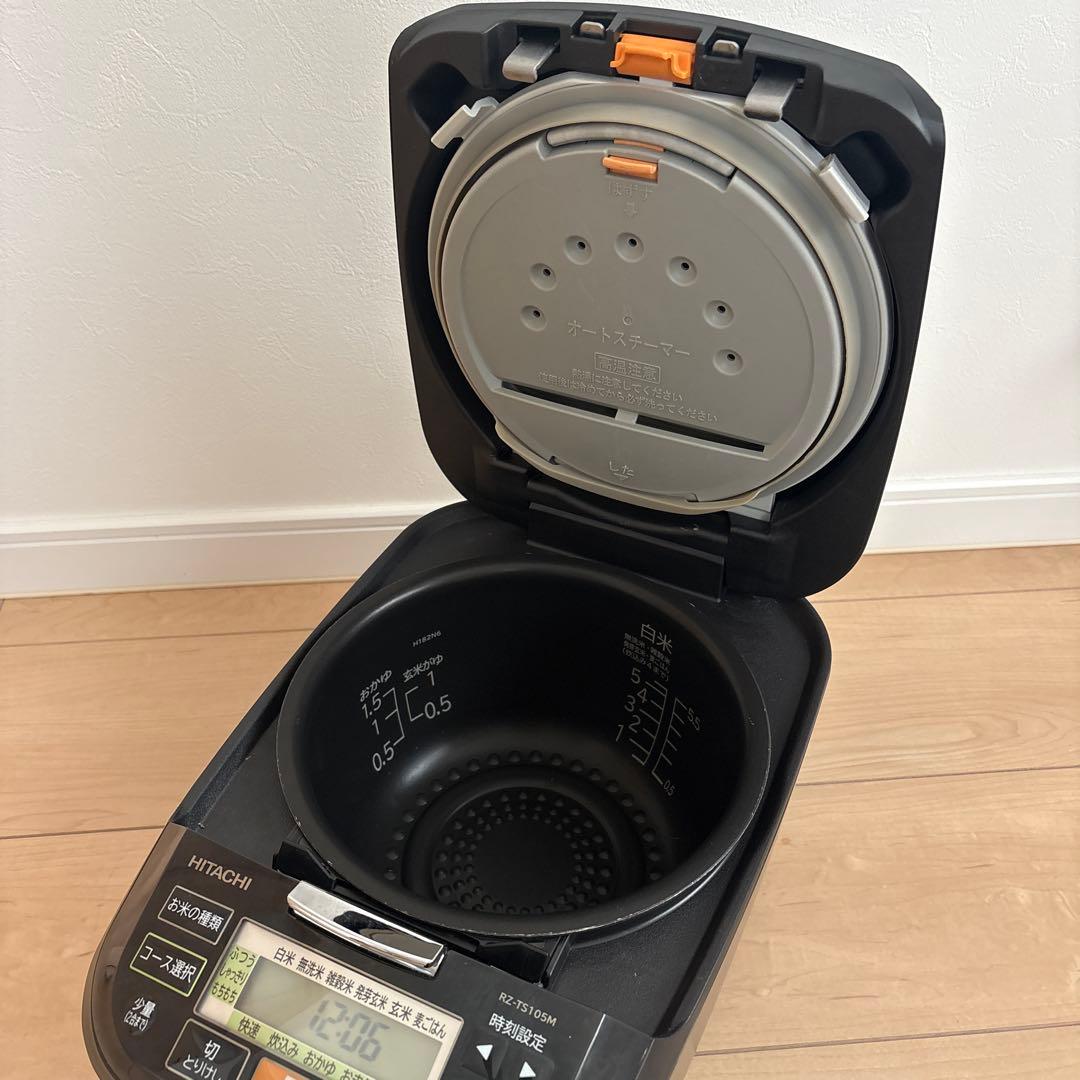 日立　ふっくら御膳　炊飯器　黒