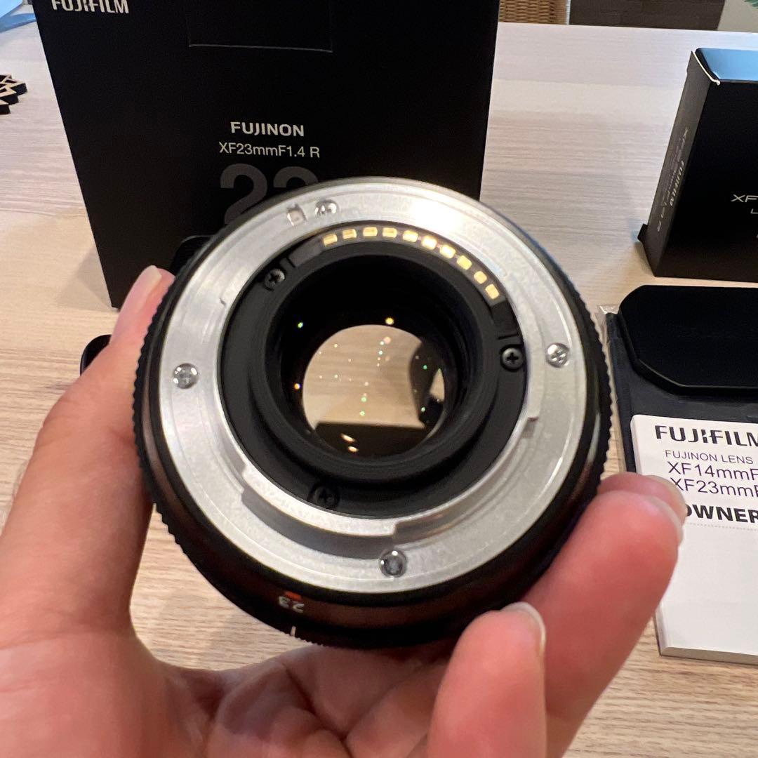 XF23mmF1.4 R 別売レンズフード付き