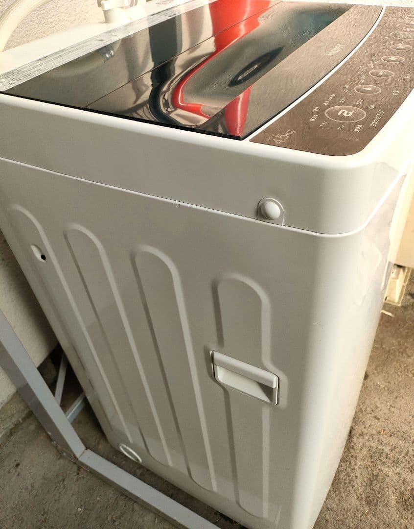 全自動洗濯機 4.5kg 福岡市内周辺限定配送設置 全国も追加送料で配送可