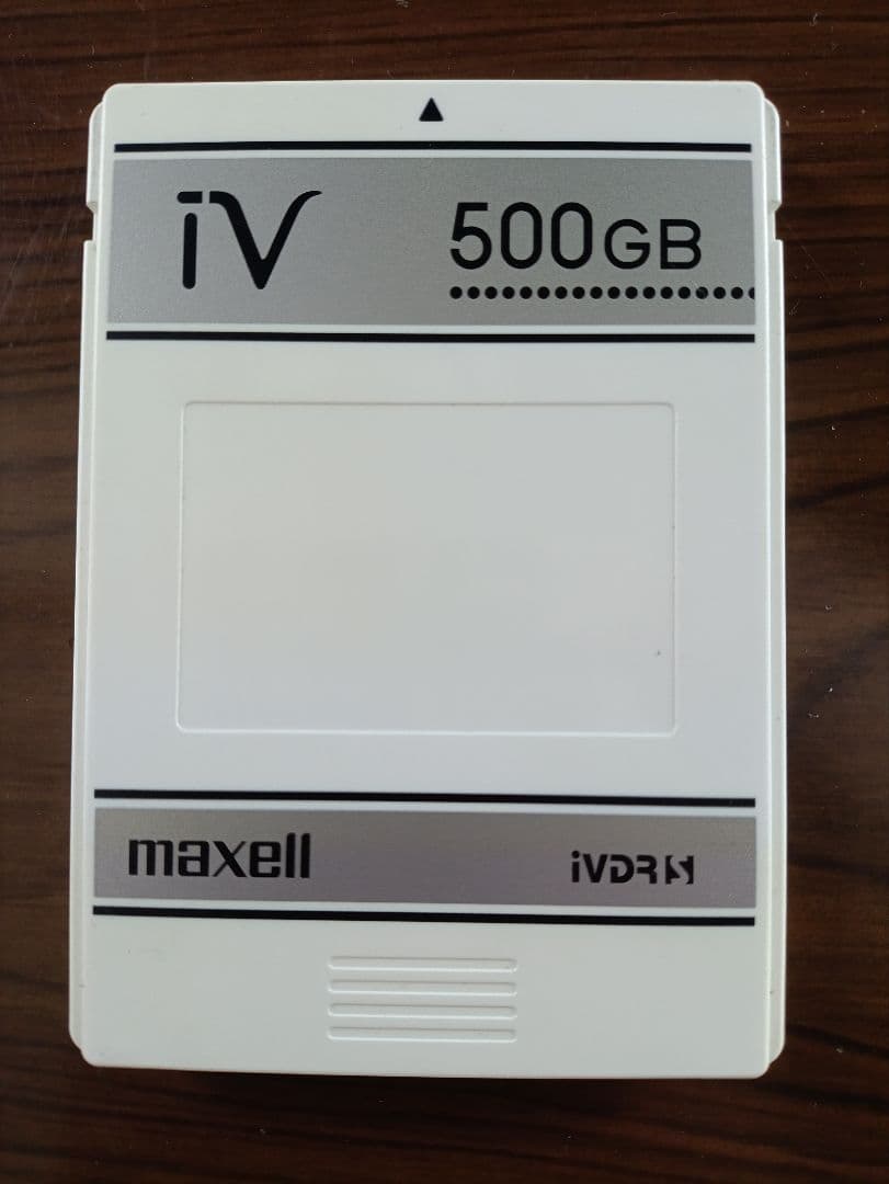 maxell iVDRS 500GB 動作確認済み wooo ivdr-s