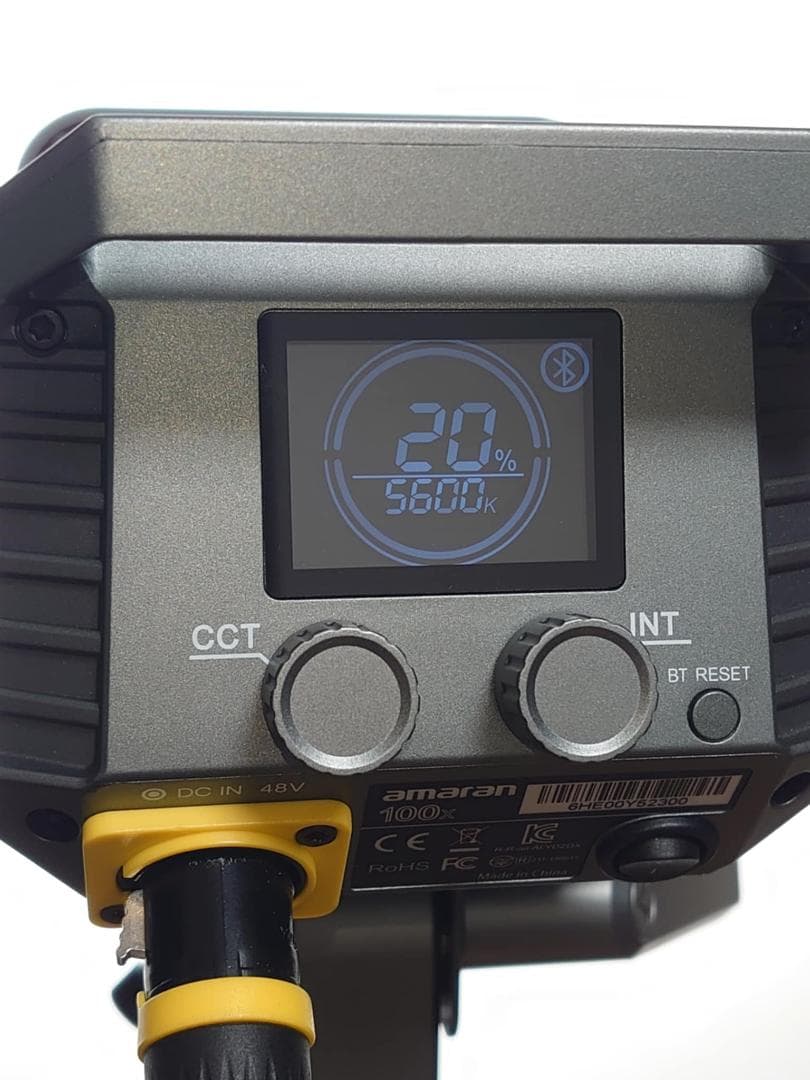 【Aputure】Amaran 100X(撮影用ライト 2700k-6500k)