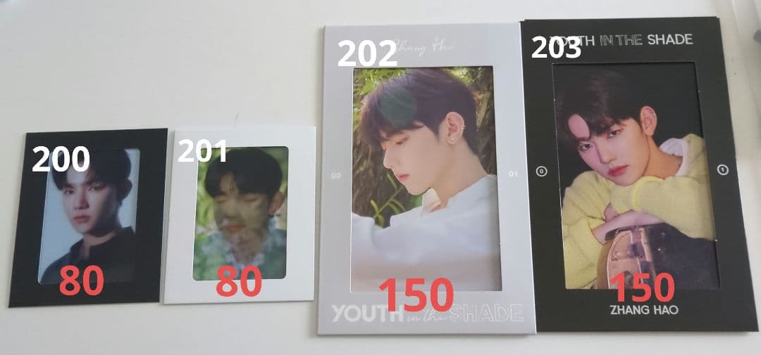 ZB1 ゼベワン ジャンハオ ZEROBASEONE バラ売りまとめ売り