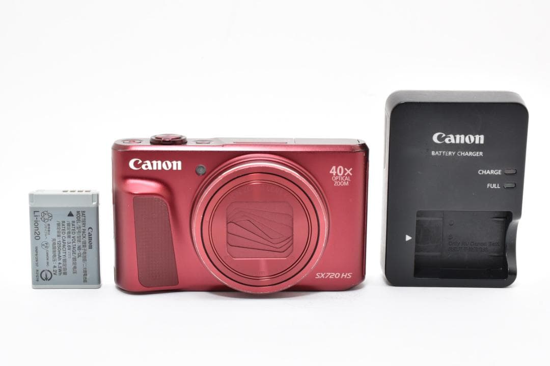 《 美品 》 キヤノン　Canon PowerShot SX720 HS レッド