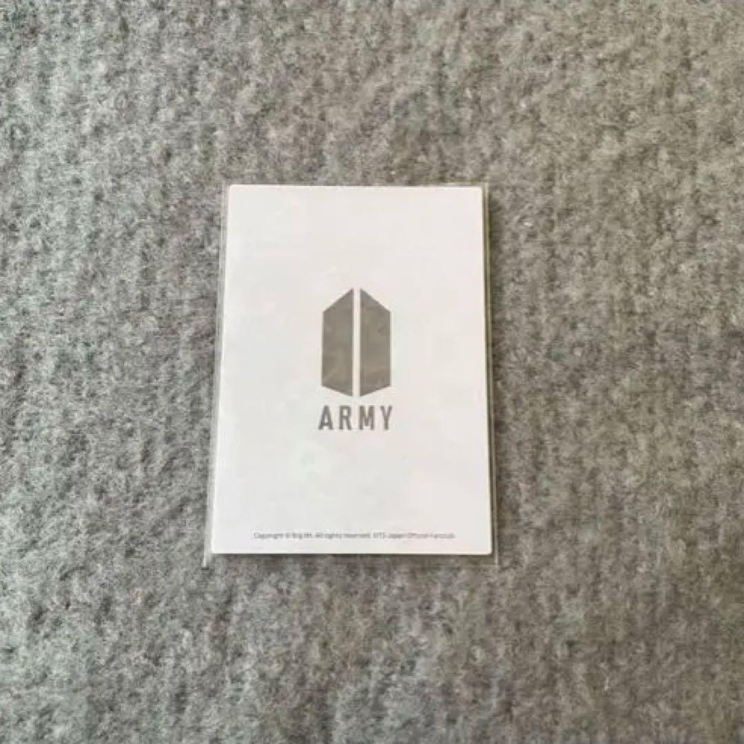 bts ジョングク　FC 継続 会場　トレカ