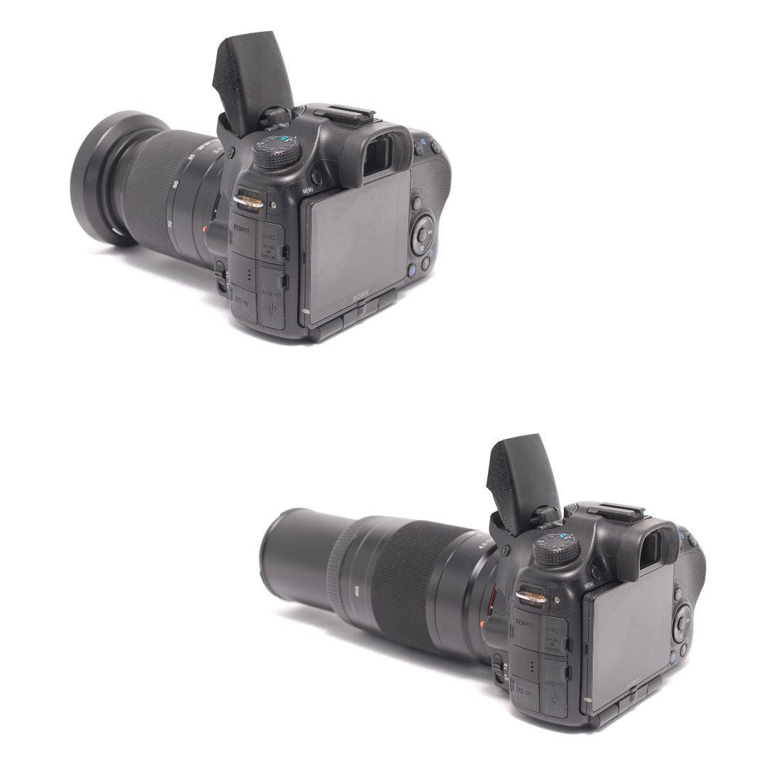 ❤即購入1000円OFF❤実用品❤ ソニー α57 超望遠レンズ ダブルズーム