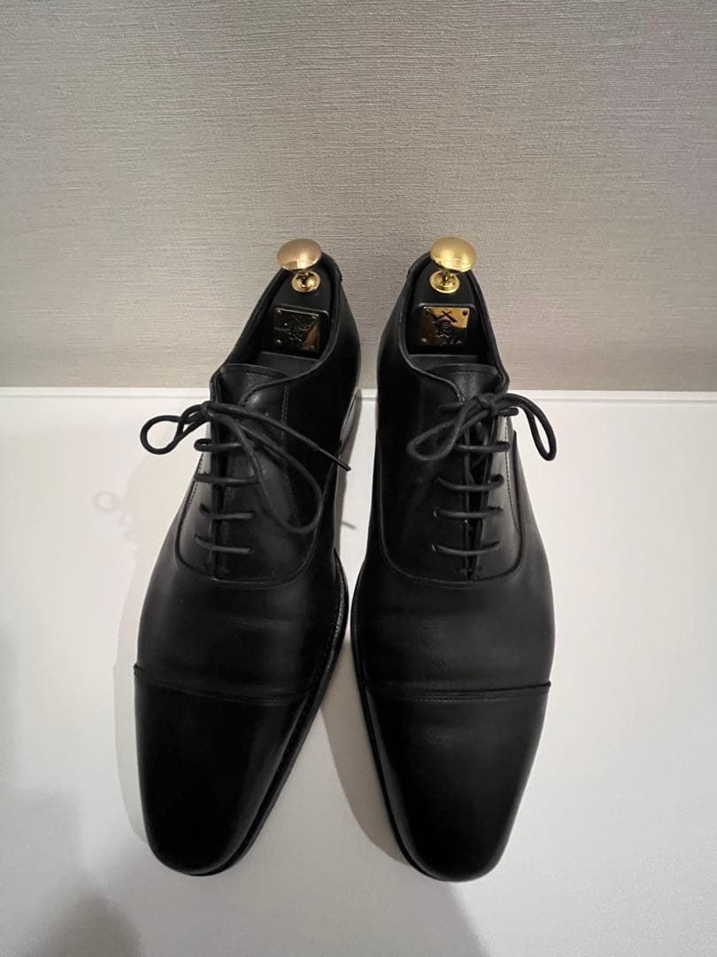 三陽山長　友之介　サイズ7 純正シューキーパー付き　ブラウン