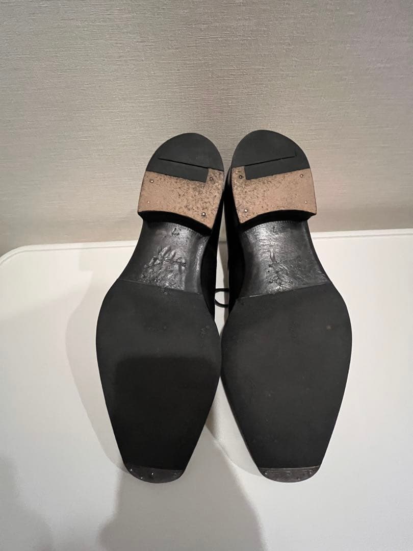 三陽山長　友之介　サイズ7 純正シューキーパー付き　ブラウン