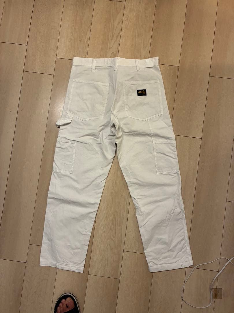 USA製　Stanray スタンレイ ペインターパンツ ワーク　ホワイト