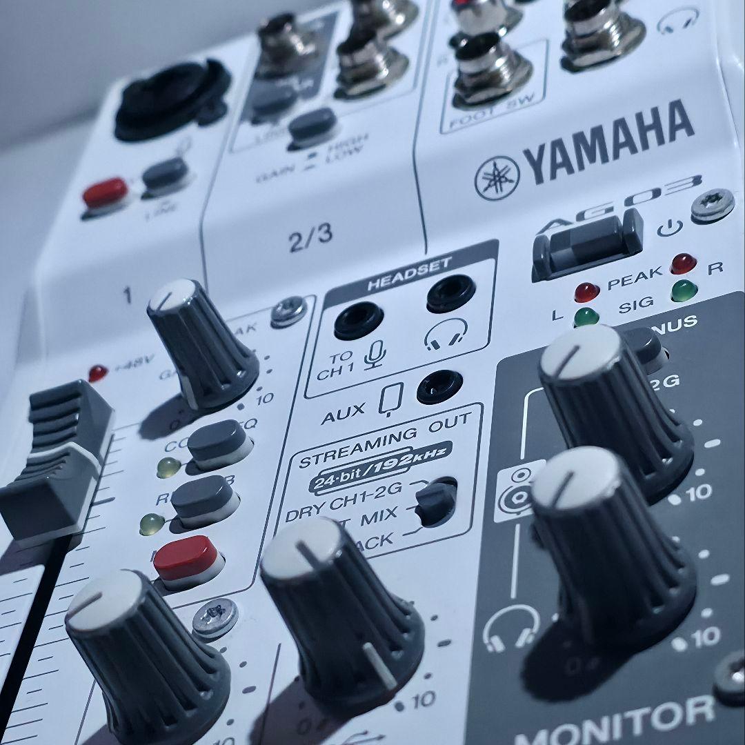 YAMAHA AG03 Mk2 オーディオインターフェース