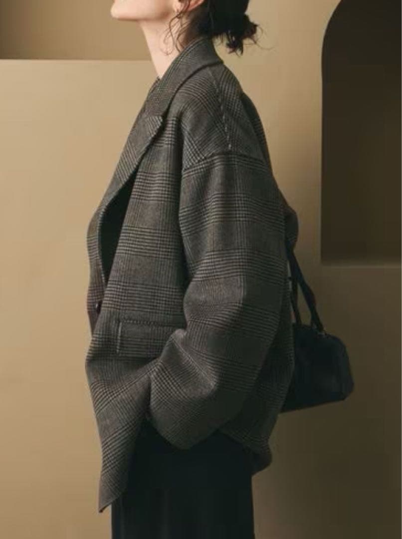 新品タグ付BEAUTY&YOUTH リバー テーラード ミドルコート