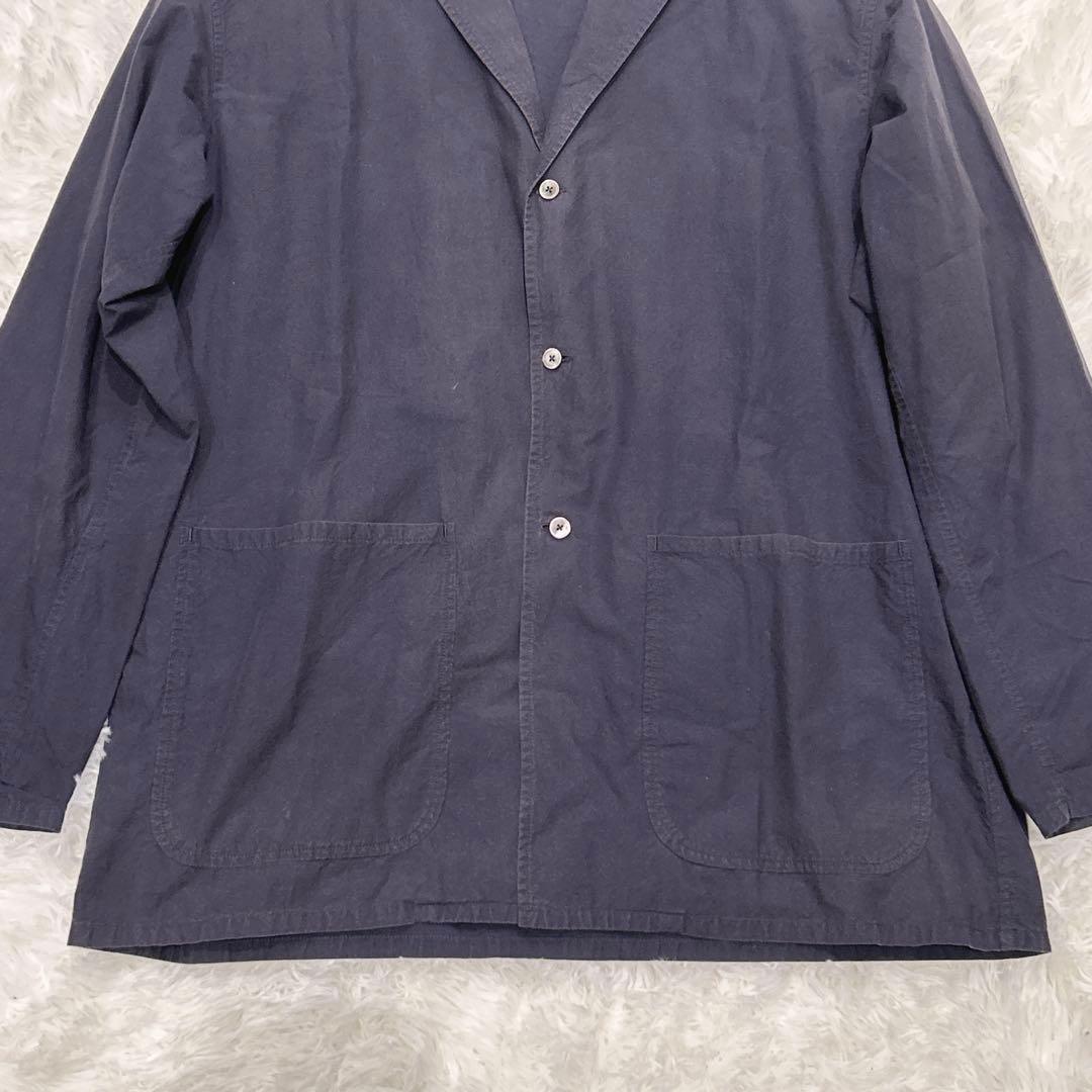 COMOLI コモリ コットン 綿 テーラードジャケット ネイビー 1 日本製