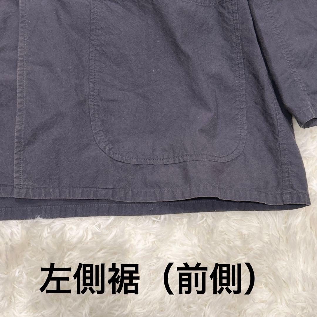 COMOLI コモリ コットン 綿 テーラードジャケット ネイビー 1 日本製