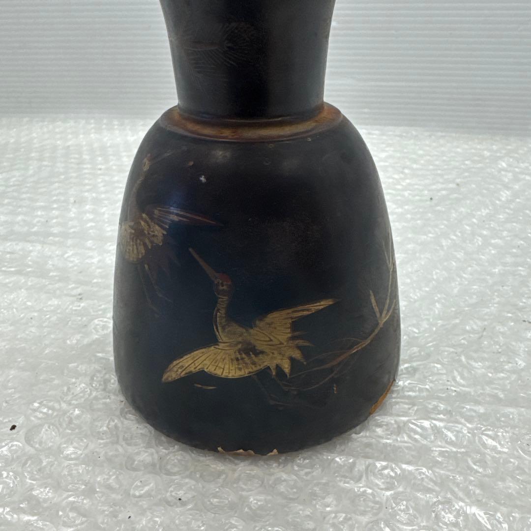 か*ろ様 小鼓　胴　鼓胴 鶴