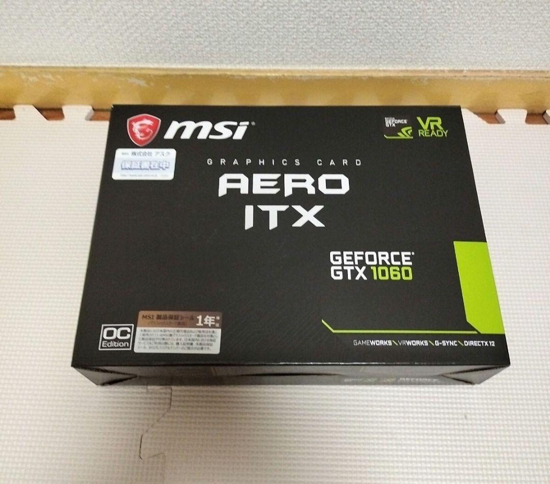 MSI GTX1060 AERO 6GB グラフィックボード