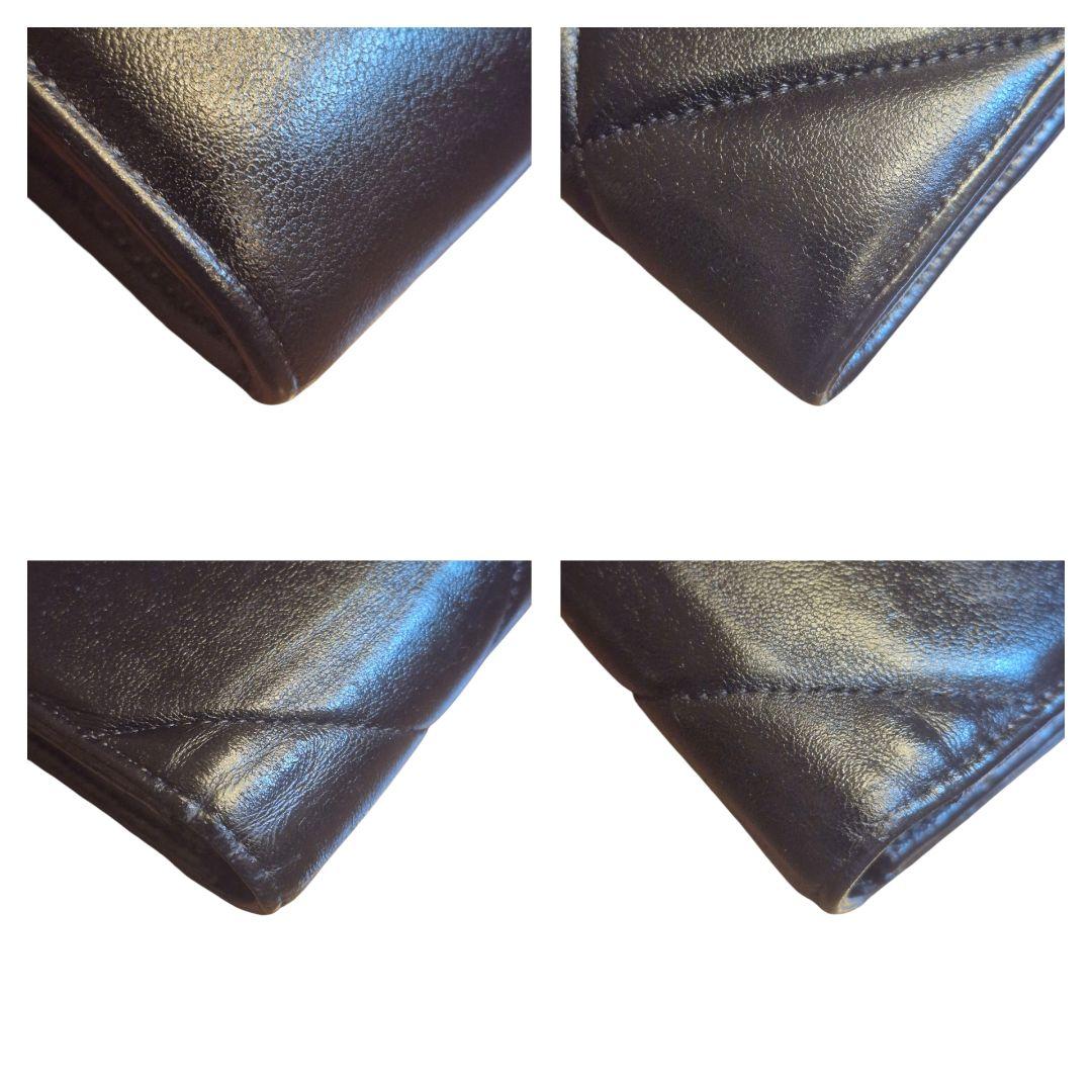 CHANEL　シャネル　ディズヌフ　マトラッセ　ラムスキン　ロングフラップ