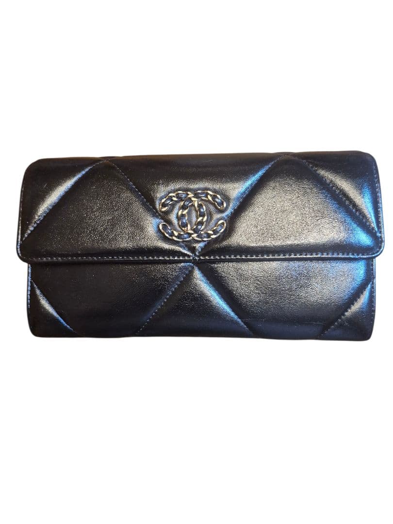 CHANEL　シャネル　ディズヌフ　マトラッセ　ラムスキン　ロングフラップ