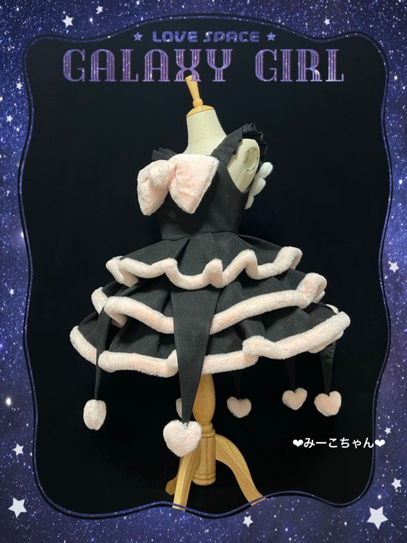 見習いキューピッド　2点セット★黒　甘ロリ　しゅくれどーる　ロリィタ　ロリータ