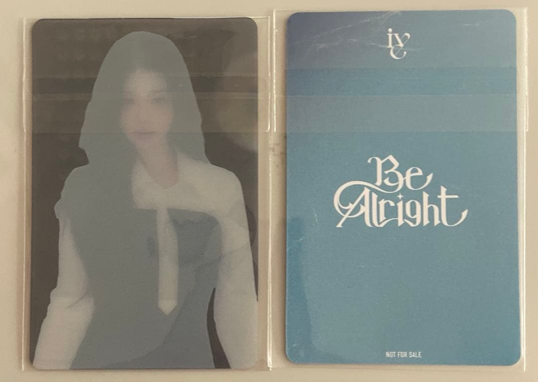 IVE Be Alright ウォニョン ソニミュ sony ラキドロ トレカ