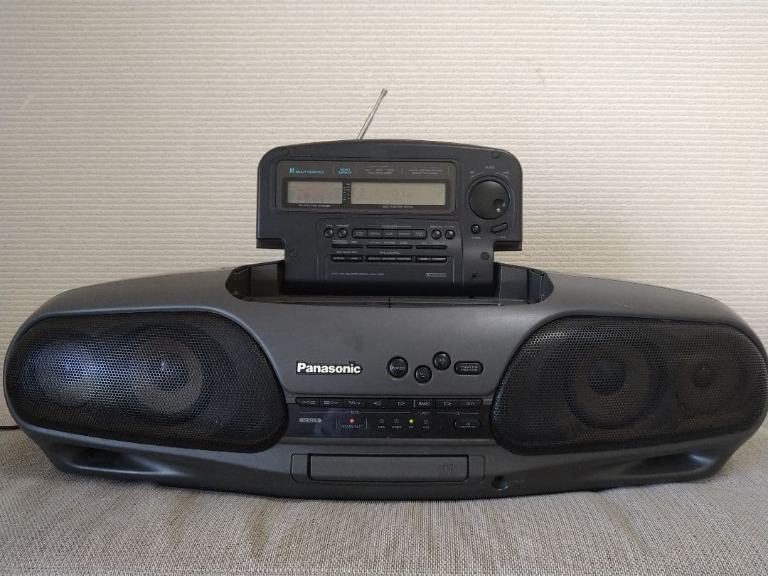 【バブルラジカセ】Panasonic　コブラトップ　RX-DT909
