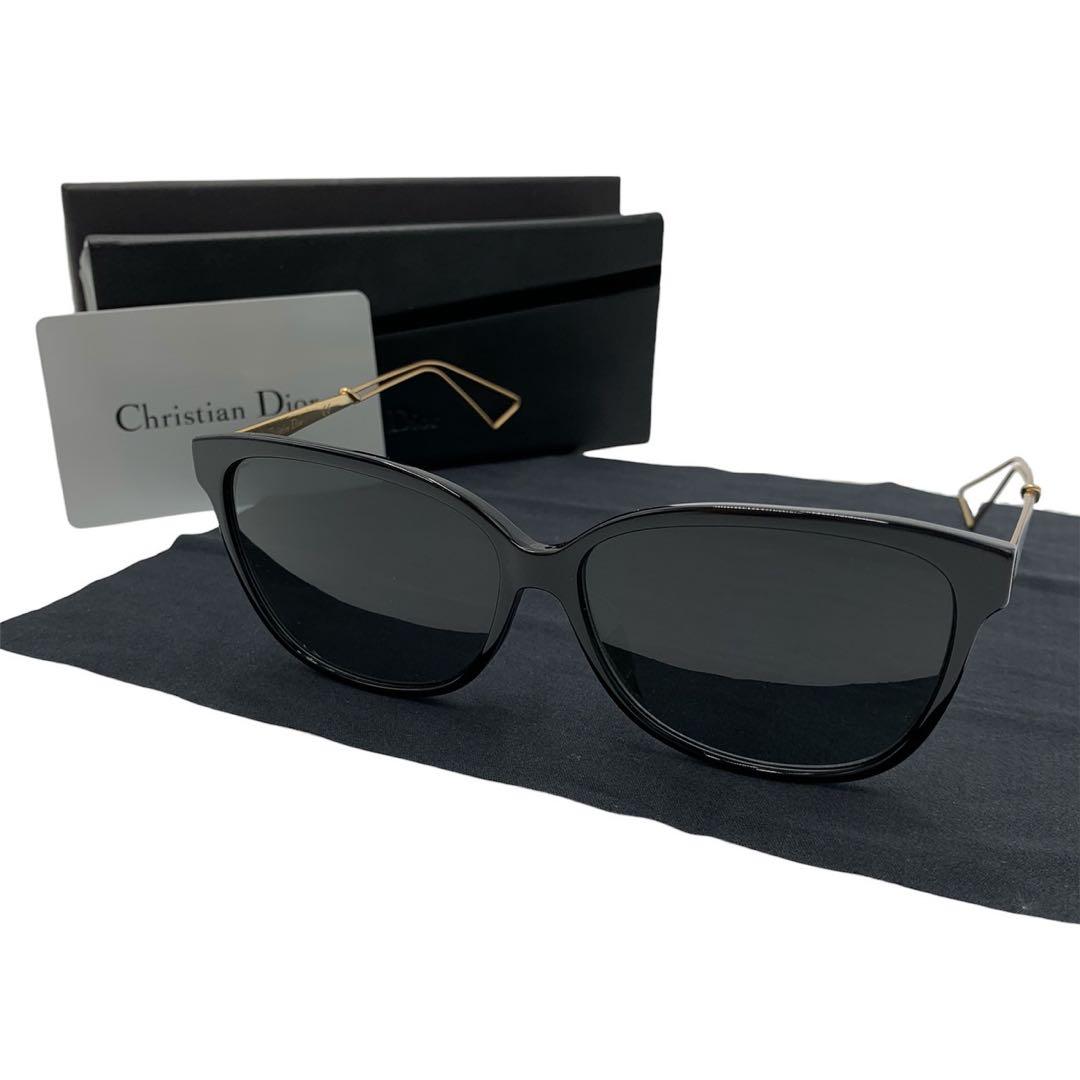 クリスチャンディオール サングラス アイウェア confident2 ブラック