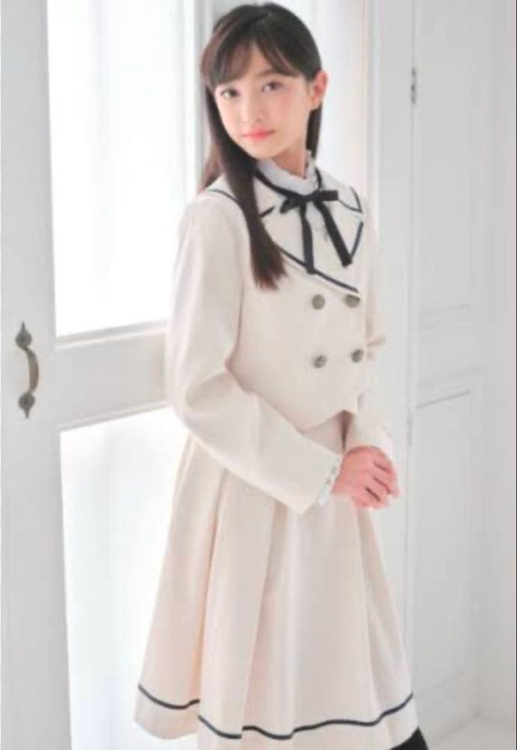 メゾピアノ　150cm 卒服　フォーマルスーツ　卒業式