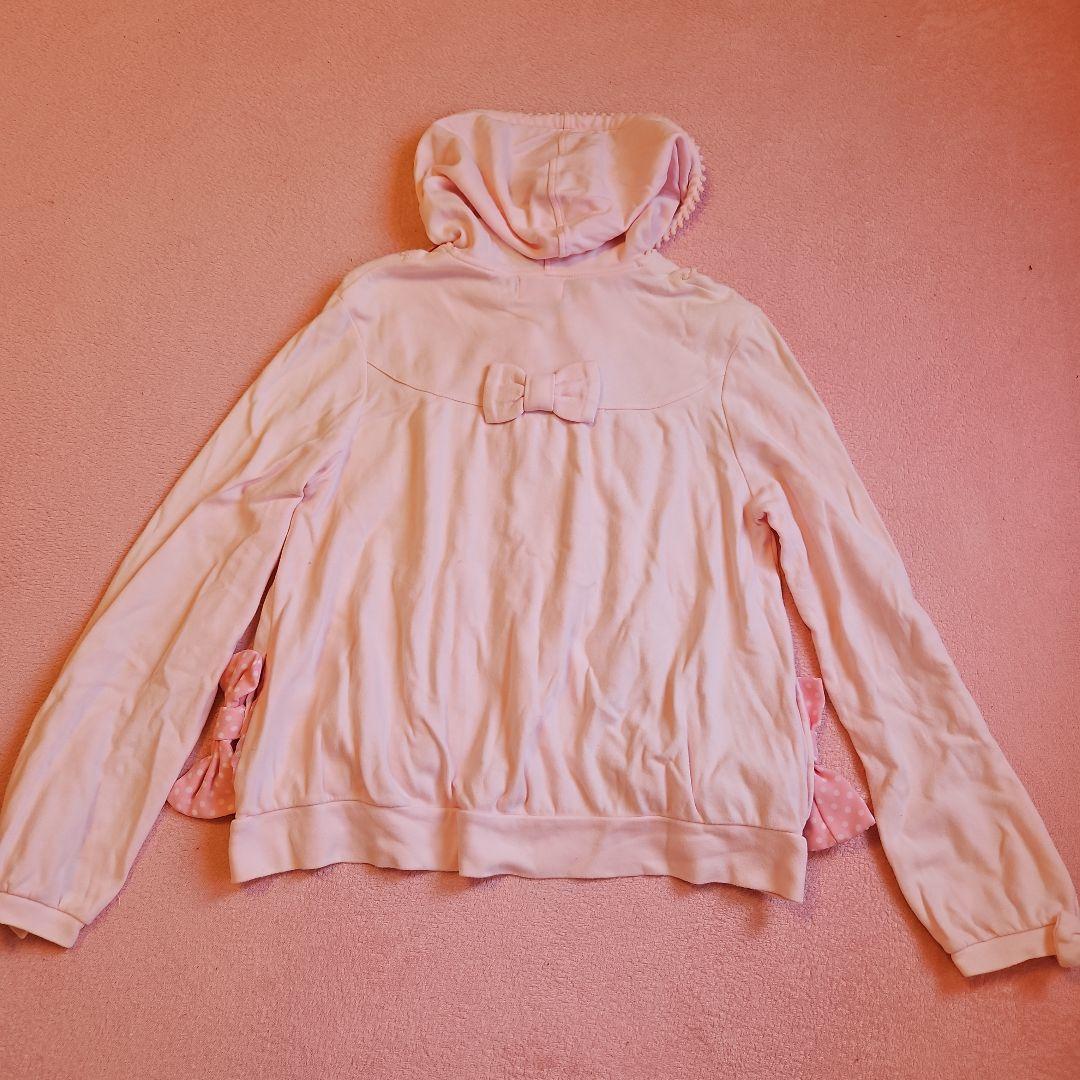 Angelic Pretty ドット リボン パーカー