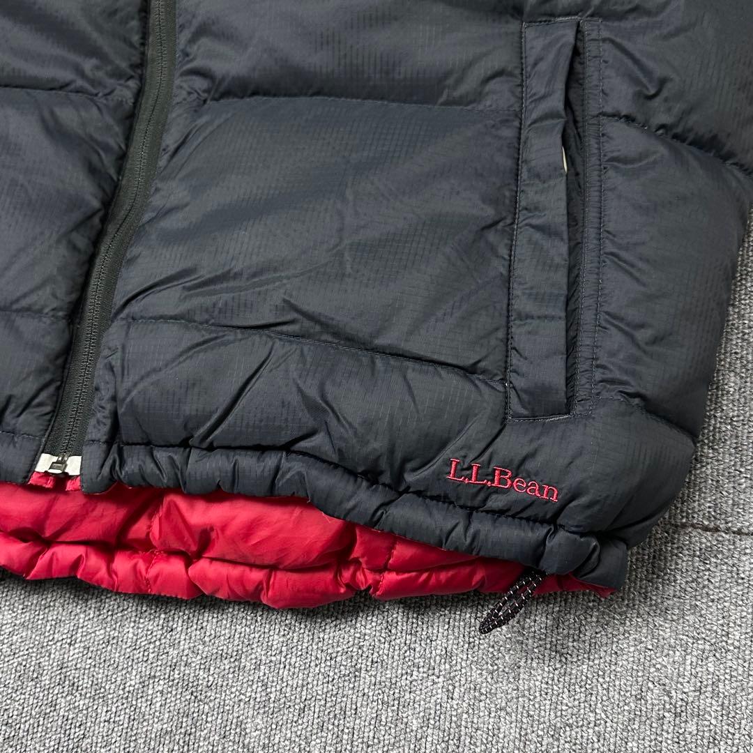 L.L.Bean リバーシブル グースダウン ダウンベスト エルエルビーン