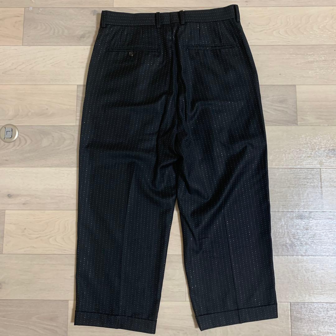 ワコマリア pleated trousers DORMEUIL スラックス　L