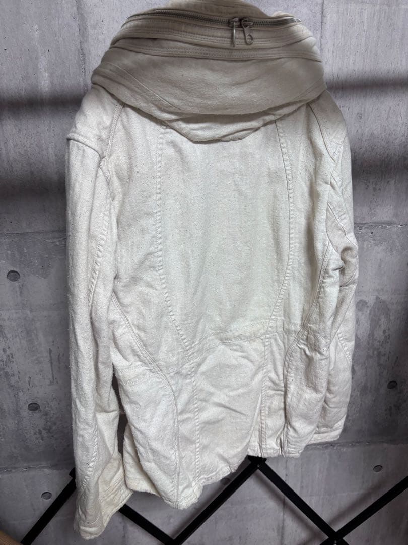 レア新宿ルミネ限定goaビックフード麻ミリタリージャケット➕今日限定値下げ中