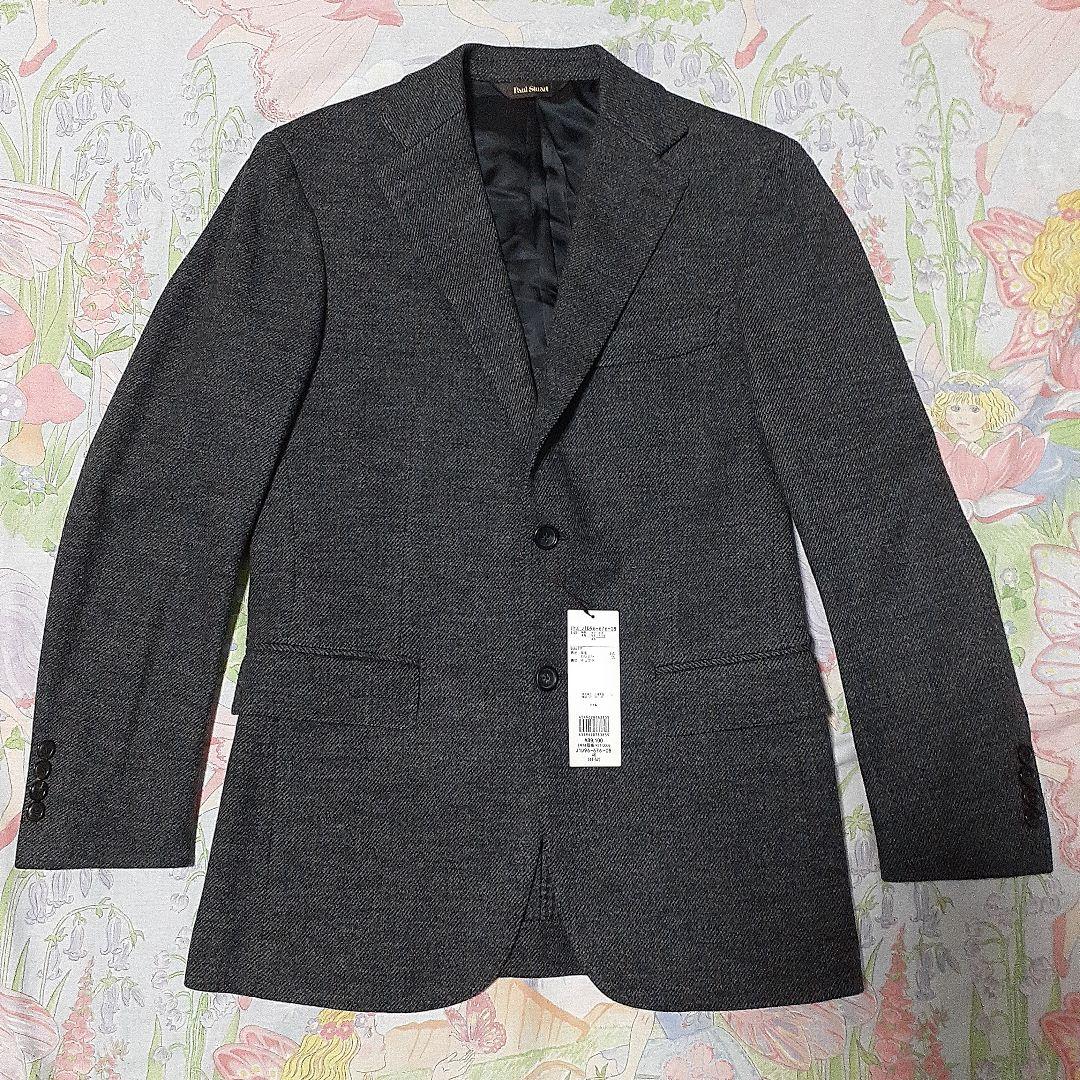 新品タグ付き正価89,100円 ポールスチュアート ダークグレー ジャケット