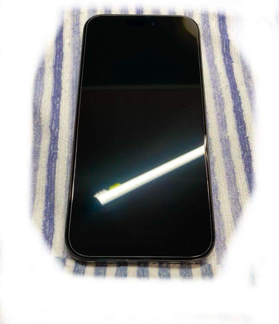【美品】iPhone15pro 512G ブラックチタニウム バッテリー95％