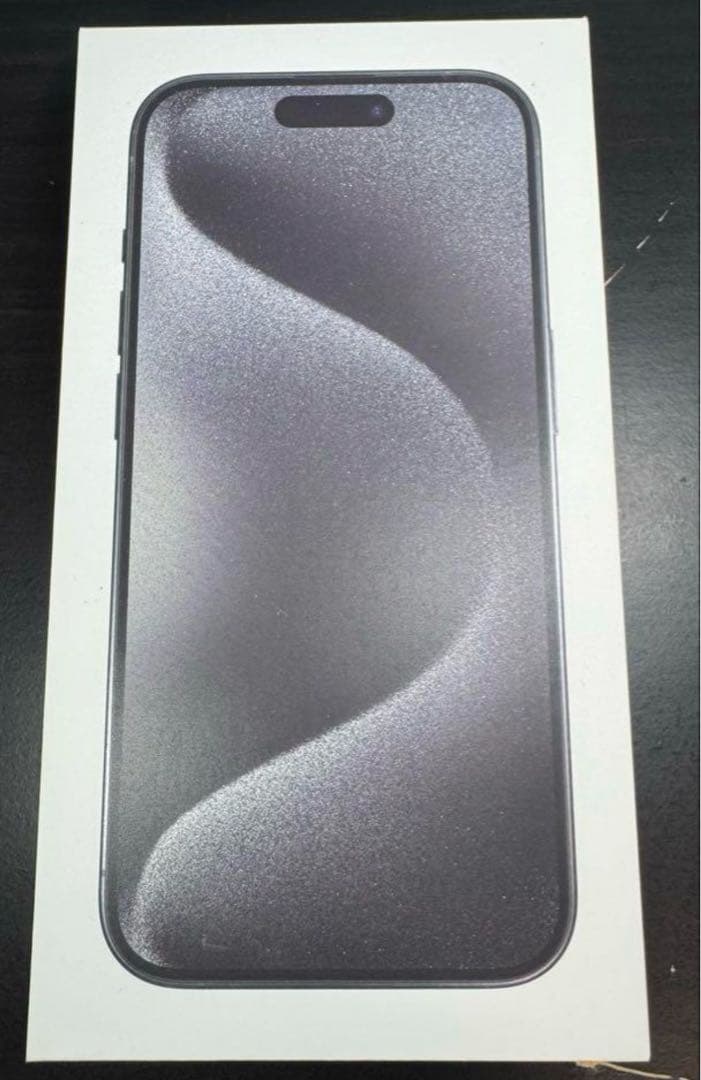 【美品】iPhone15pro 512G ブラックチタニウム バッテリー95％