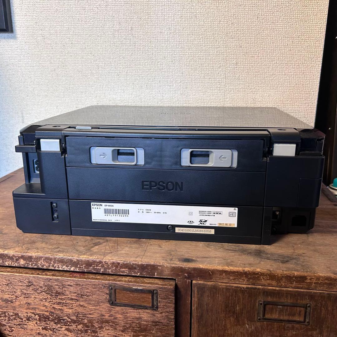 EPSON EP-805A インクジェットプリンター ブラック ジャンク品