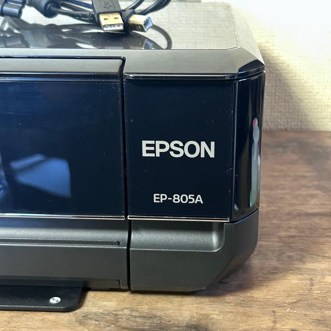 EPSON EP-805A インクジェットプリンター ブラック ジャンク品